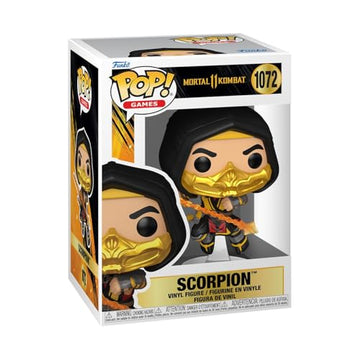 Funko Pop Games: Mortal Kombat 11 Fatality - Scorpion - Mortal Kombat Game Franchise - Collectable Vinyl Figure - Gift Idea - Official Merchandise