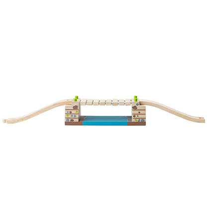 Bigjigs Rail Clickety Clack Bridge - Other Major Wooden Rail Brands are Compatible