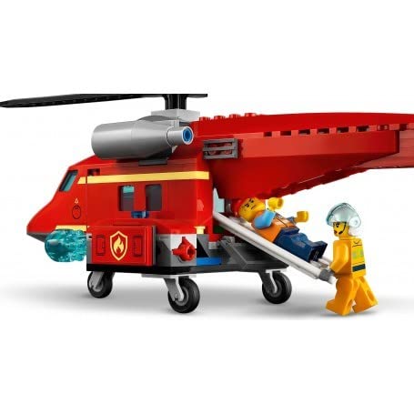 LEGO City Fire Rescue Helicopter 60281 Building Kit; Firefighter Toy and Fun Playset for Kids, New 2021 (212 Pieces)