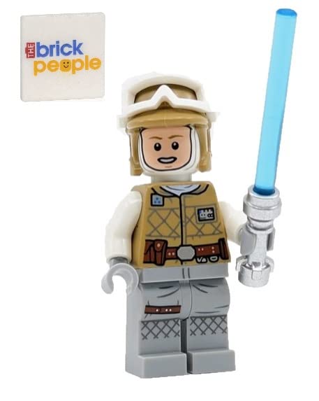 LEGO Star Wars: Luke Skywalker Hoth Minifigure (Balaclava Head) with Lightsaber and Pistol - Ages 6+ (1 pcs)