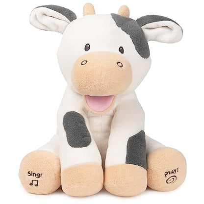 GUND Baby Buttermilk Cow 12-Inch Interactive Animated Musical Baby Toy