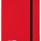 Ultra Pro E-15146 Eclipse 9-Pocket PRO-Binder-Apple Red