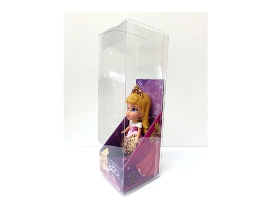Amarina Packed in Clear Box for Gift Disney Princess Mini Poseable 3.5'' Doll Choose from All 11 Style Princess Characters (Aurora)