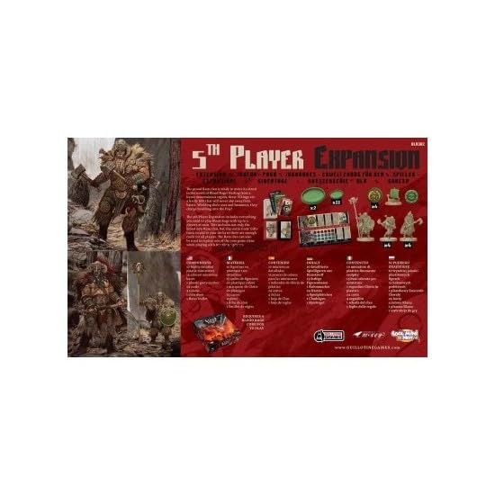 Blood Rage 5th Player Board Game EXPANSION | Strategy Game | Viking Battle Game | Tabletop Miniatures Game for Adults and Teens | Ages 14+ | 2-4