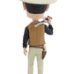 Royal Bobbles John Wayne Cowboy Collectible Bobblehead Statue