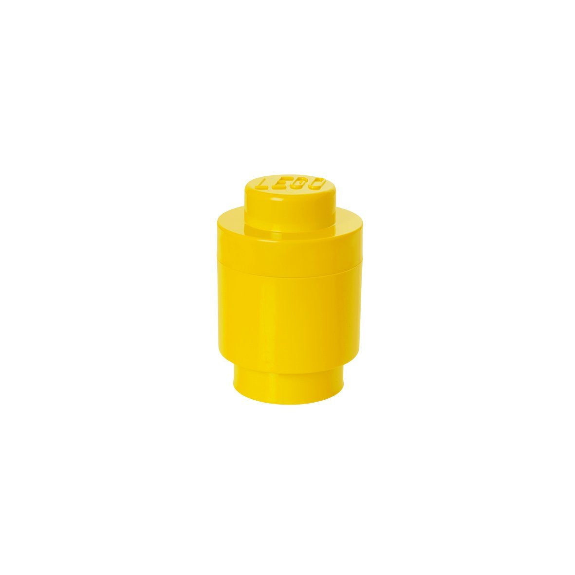 Lego Round Storage Box 1, Yellow