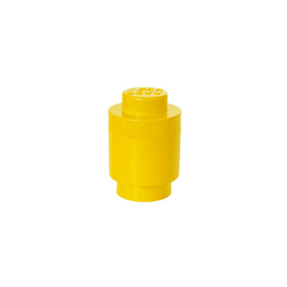 Lego Round Storage Box 1, Yellow
