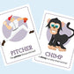Set of 5: Speech Therapy Flashcard Games