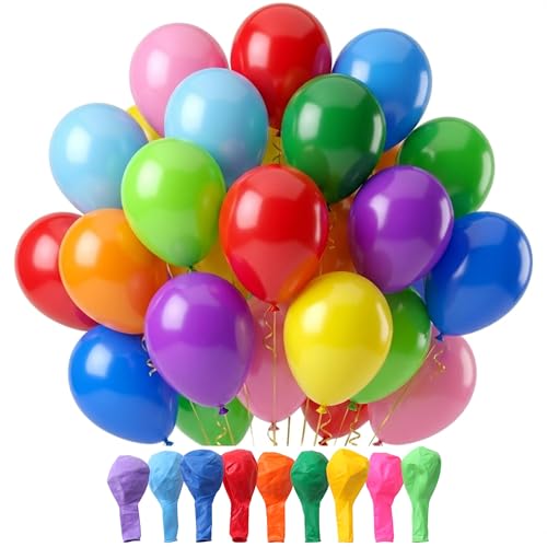 Mr. Pen- Balloons Assorted Colors, 12 Inch, 54 Pack