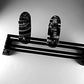 NOAHWOOD Fingerboards Parts Professional Prince II Trucks (34mm) + Update Self-Locking Nuts (Silver White)