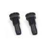 TEAMWILL 2PCS M6 / M8 Water Outlet Motor Cooling Water Nipple Nozzle for RC Boat Marine (M8 Black)