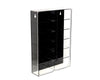 MiJo Exclusives Showcase Wall Mount 1:64 12 Cars 8.11" x 2.25" x 12" Black - MJ08012BK