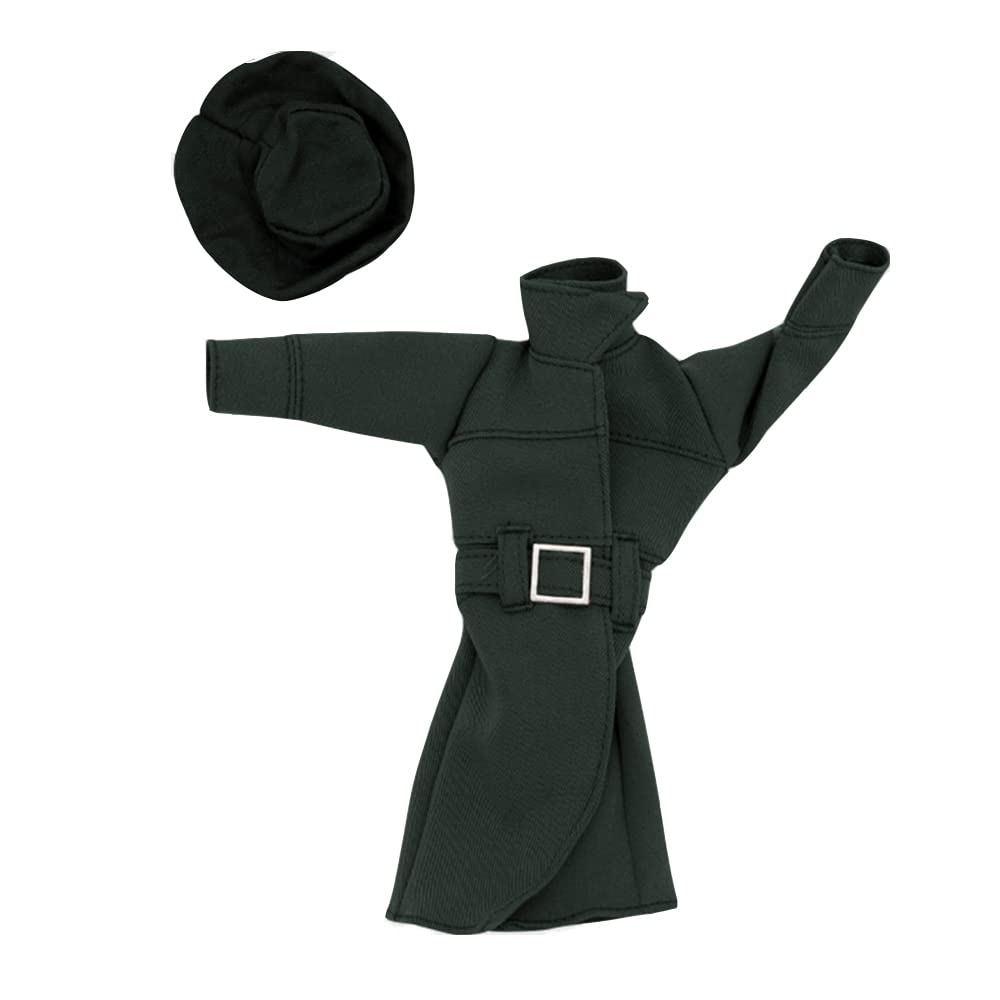 Doll Clothes, 5 Outfits Autumn Dresses Windbreaker Hat for 11.5 Inch Dolls Accessories Random Style