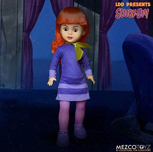 Mezco Toyz Scooby-Doo and Mystery Inc 10 Inch Living Dead Doll | Daphne, Blue