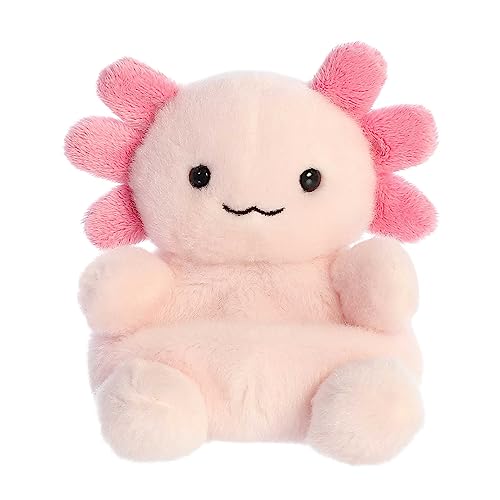 Aurora® Adorable Palm Pals™ Ax Axolotl™ Stuffed Animal - Fun Collectible Plush for Kids and Adult Collectors - Perfect for Decorating Rooms