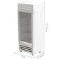AirAds Dollhouse 1:12 scale dollhouse Miniature refrigerator and side cart (1 red refrigerator)