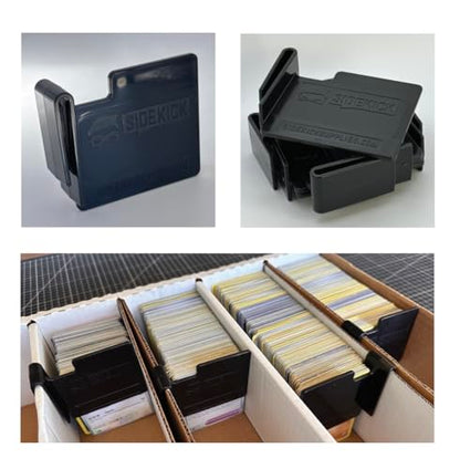 SIDEKICK Mini Card Box Divider (10-Pack) Trading/Gaming/Baseball Card Storage Box Divider Protect What You Collect - Proudly Made in the USA
