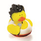 Rockstar Rubber Ducks, Assorted Styles, 12 Pieces, Birthdays, Grand Events, Party Favors, Table Decorations, Treasure Chest Supplies (Rock Stars)