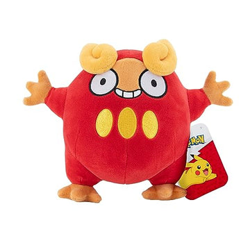 Pokémon Official & Premium Quality 8-inch Darumaka Adorable, Ultra-Soft, Plush Toy, Perfect for Playing & Displaying-Gotta Catch ‘Em All
