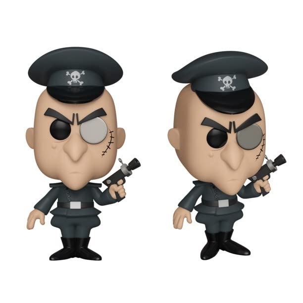 Funko Pop Animation: Rocky&Bullwinkle Fearlessleader Collectible Figure, Multicolor