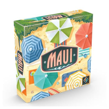 Maui Board Game - Hawaiian Beach Drafting and Tile-Laying Strategy Game, Create Patterns to Earn Points, Clever Risk and Reward Mechanics, Ages 8+