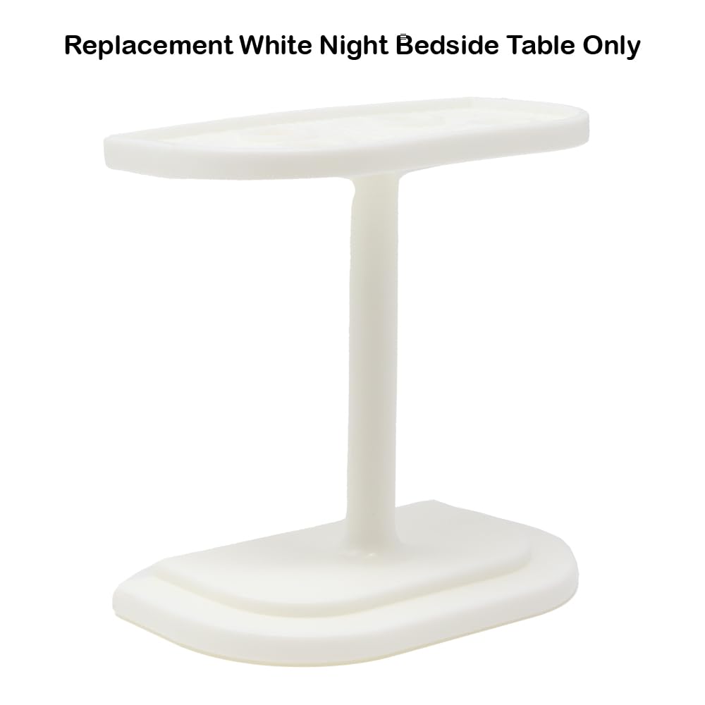 Replacement Part for Barbie Doll Dreamhouse Doll House Playset HMX10 - Replacement White Night Bedside Table
