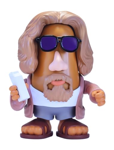 Poptaters The Big Lebowski, The Dude 4" Collectible Toy Figure - with 12 Interchangeable Pieces & Surprise Part - Toys for Kids & Adults - Ages 8+