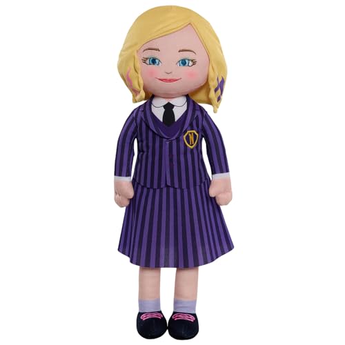 WEDNESDAY Enid Large 15.5-inch Plush Doll, Blonde, Kids Toys for Ages 3 Up by Just Play