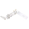 RC Boat Rudder Assembly, 0.2in Flexible Shaft with Bracket 4.3in Integrated Rudder Kits Fit for Ship Boat Model