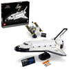 LEGO Icons NASA Space Shuttle Discovery 10283 Model Building Set - Spaceship Collection with Hubble Telescope, Detailed Display for Home or Office