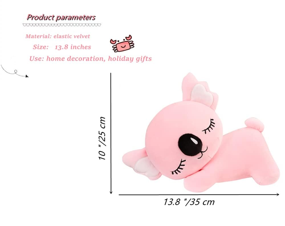 JOSON 13.8 inch Koala Stuffed Animals, Lovely Koala Plush Pillows, Creative Room Decorations for Boys and Girls, Perfect Decompression Gifts (Pink)