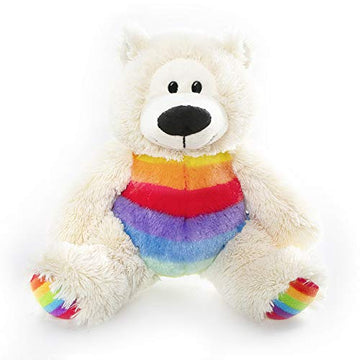 Plushland Rainbow Plush Teddy Bear - Sophie- Plush Bear for Kids- Multicolor-12 inches