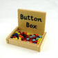 Dolls House Miniature 1:12 Sewing Room Dressmakers Shop Accessory Button Box