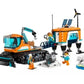 LEGO City Exploration Arctic Explorer Truck and Mobile Lab 60378 Building Set for Ages 6+ with a Tracked Vehicle, Laboratory on Skis, Meteorite, Snow