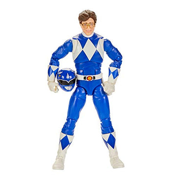 Power Rangers Lightning Collection Mighty Morphin Blue Ranger 6-Inch Premium Collectible Action Figure Toy with Accessories