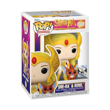 Funko Pop&Buddy: She-Ra - She-Ra with Kowl - Masters of The Universe - Collectable Vinyl Figure - Gift Idea - Official Merchandise - Toys for Kids &