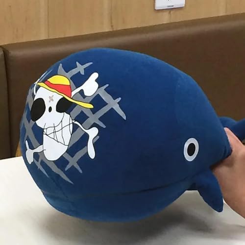 LWAWTXIAO 42cm Fashion Gift Supply Raab Laboon Plush Doll The Straw Hat Pirates Sign Whale Island Stuffed Toy