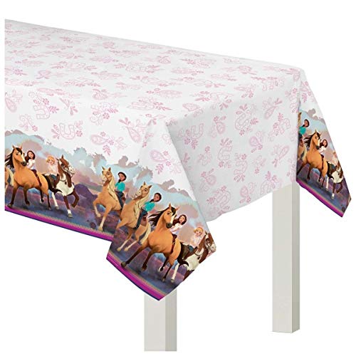 Spirit Riding Free Design Paper Table Cover-1pc