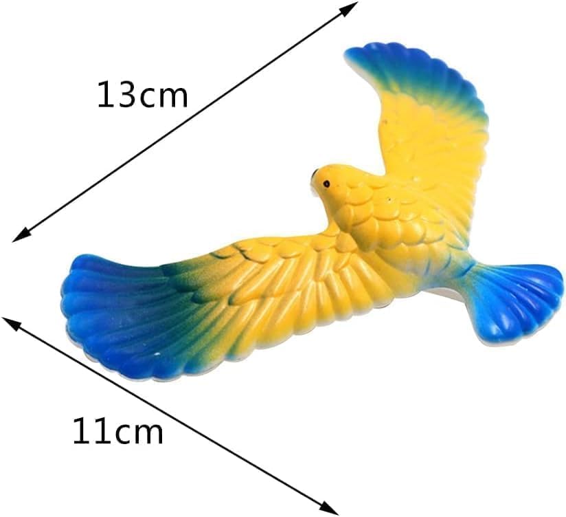 2Pcs Balance Bird with Clear Triangle Stand, Educational Physics Gravity Demonstration, Science Kit