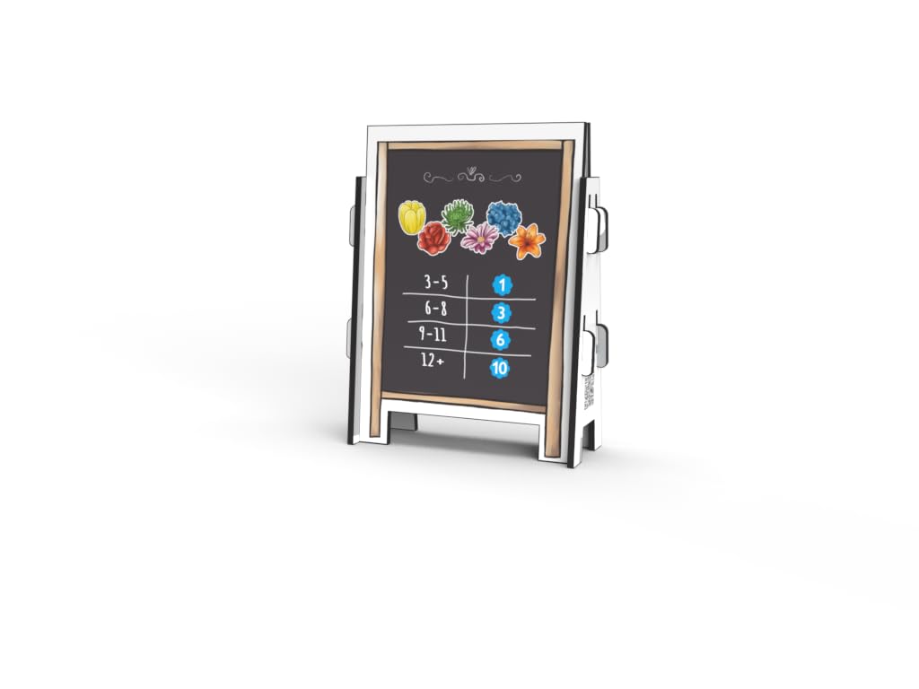 UP Games Floristry Board Game - Competitive Flower Auction & Storefront Design! Fun & Creative Strategy Game for Family, Kids & Adults, Ages 12+, 2