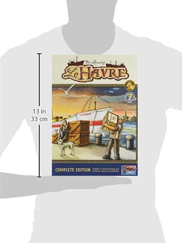 Le Havre Board Game | European City Building Strategy Game | Resource Management for Adults and Kids | Ages 12+ | 1-5 Players | Average Playtime