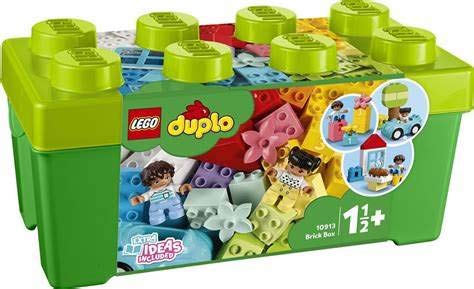 LEGO DUPLO Classic Brick Box Building Blocks - Learning & Educational Toys for Toddlers, Preschool, Ages 1.5+ Years - Develop Fine Motor Skills - Gift