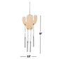 Fun Express Do It Yourself Cactus Wood Wind Chimes - VBS Vacation Bible School Supplies/Decor - Crafts for Kids and Fun Home Activities