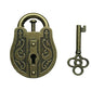 GINFH Brain Teaser Puzzle 3D Unlock Interlocking Puzzle Metal Hole Lock Adult Educational Toy IQ Puzzle (Lock Metal Puzzle)