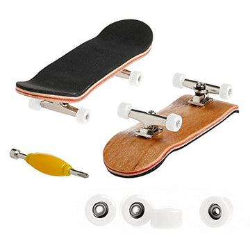 Lottoyday Professional Mini Maple Wooden Fingerboards, 1 Pack(White)