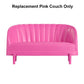 Replacement Part for Barbie Doll Dreamhouse Doll House Playset HMX10 - Replacement Pink Couch
