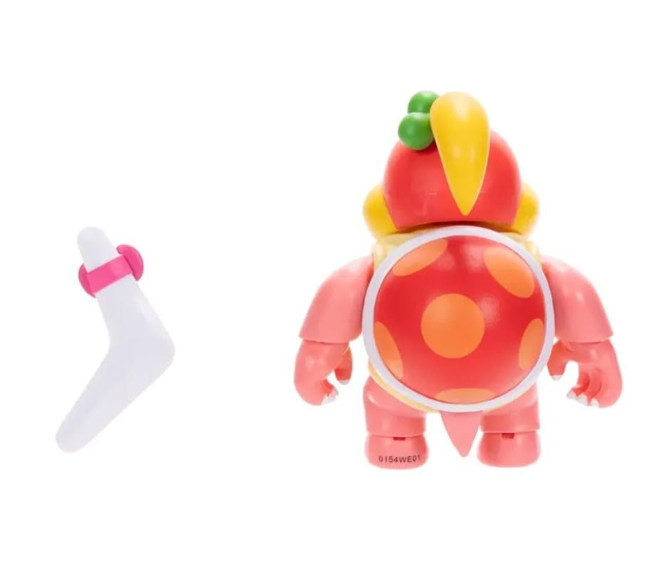 Super Mario Pom Pom 4 Inch Action Figure with Boomerang