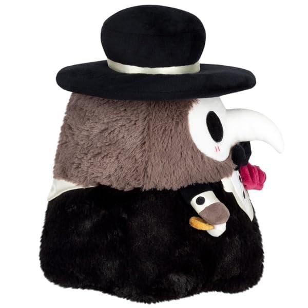 Squishable - Mini Wedding Plague Doctor - The Mysterious Doctor Plague Collection - 10 in - Soft Toy Collectible Stuffed Animal - Hand Magnets