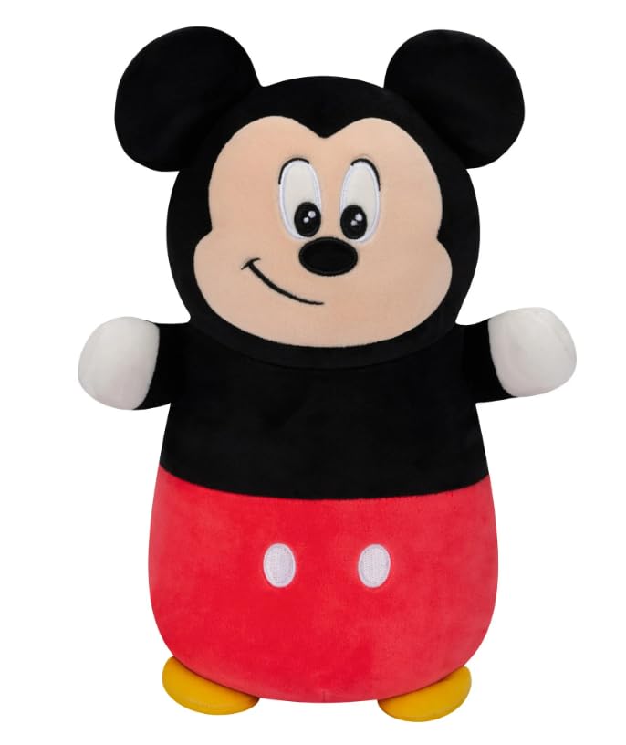 Squishmallows Hugmees Mickey Mouse Plush Toy, 6 Inch
