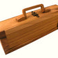 12 Wooden Puzzles Set In Wooden Suitcase